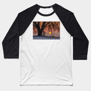 Cottonwood Sunrise Embrace Baseball T-Shirt